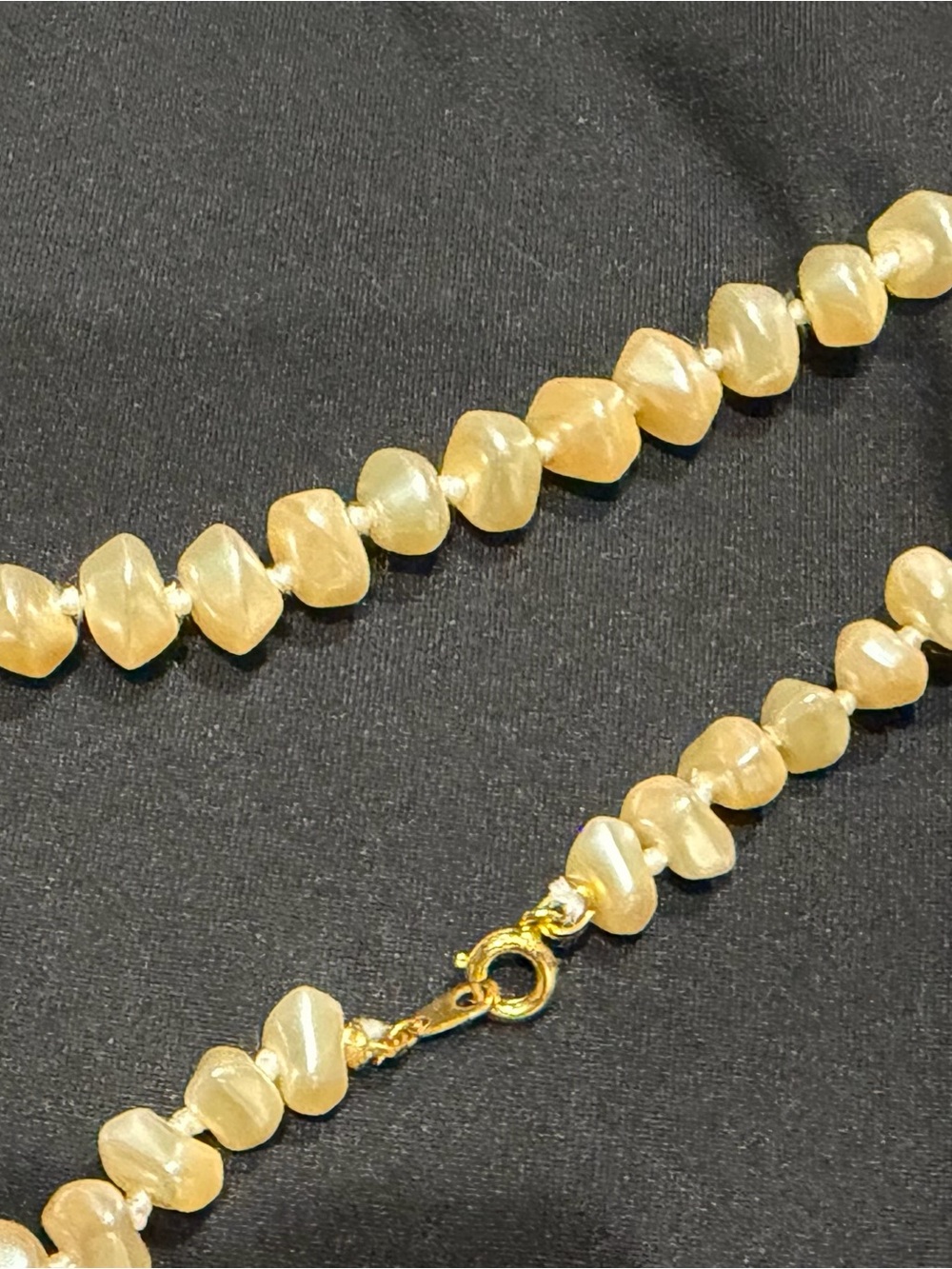 Gold-Tone Pearl Chip Necklace - Women Jewelry